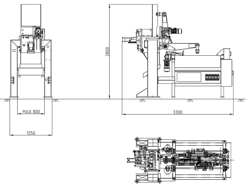 2 prints cutter machine