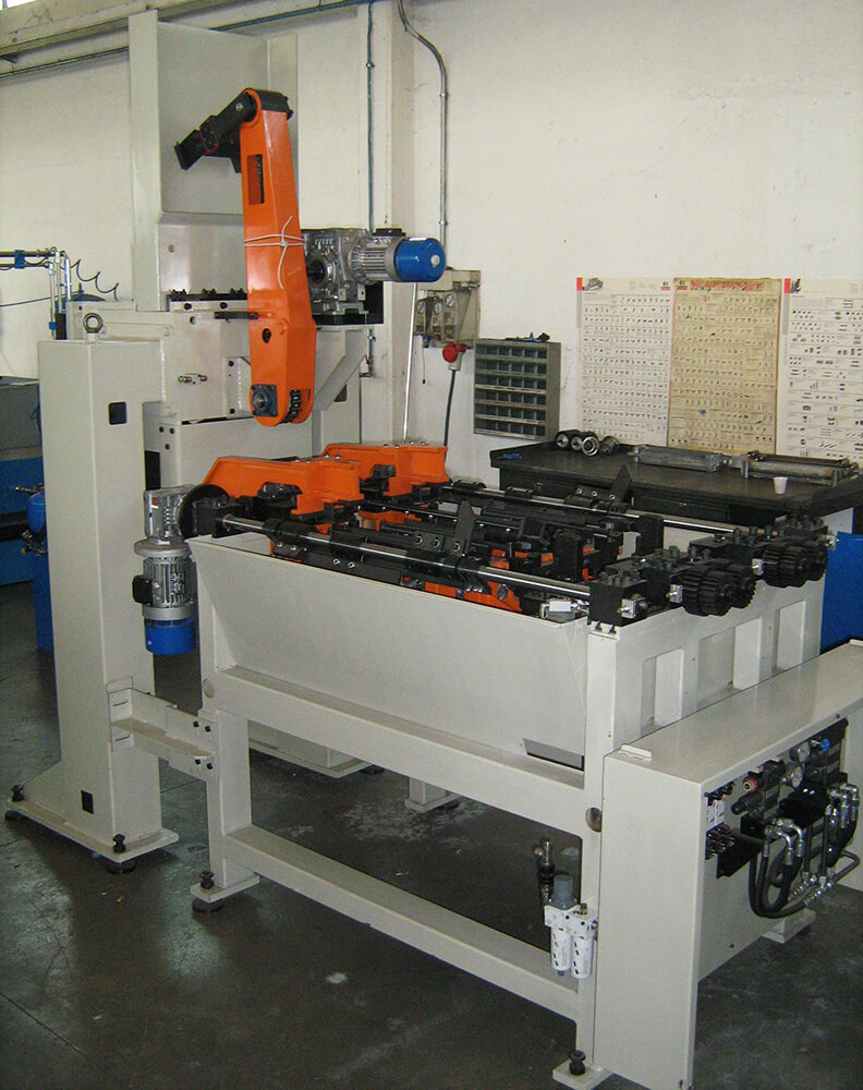 máquina divisora alimentación prensa